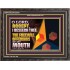 ACCEPT THE FREEWILL OFFERINGS OF MY MOUTH  Bible Verse Wooden Frame  GWFAVOUR12044  "45X33"