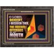 ACCEPT THE FREEWILL OFFERINGS OF MY MOUTH  Bible Verse Wooden Frame  GWFAVOUR12044  