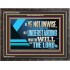 BE YE NOT UNWISE  Scripture Art Wooden Frame  GWFAVOUR12059  "45X33"