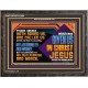 CALLED US WITH AN HOLY CALLING NOT ACCORDING TO OUR WORKS  Bible Verses Wall Art  GWFAVOUR12064  