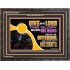 GIVE UNTO THE LORD THE GLORY DUE UNTO HIS NAME  Scripture Art Wooden Frame  GWFAVOUR12087  "45X33"