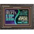 ABBA FATHER HELP US   Biblical Art Wooden Frame  GWFAVOUR12092  "45X33"