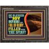 BE BLESSED WITH JOY UNSPEAKABLE AND FULL GLORY  Christian Art Wooden Frame  GWFAVOUR12100  "45X33"