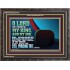 BLESSED ARE THEY THAT DWELL IN THY HOUSE O LORD OF HOSTS  Christian Art Wooden Frame  GWFAVOUR12101  "45X33"