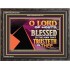THE MAN THAT TRUSTETH IN THEE  Bible Verse Wooden Frame  GWFAVOUR12104  "45X33"
