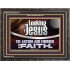 LOOKING UNTO JESUS THE AUTHOR AND FINISHER OF OUR FAITH  Modern Wall Art  GWFAVOUR12114  "45X33"
