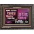 THE MERCY OF OUR LORD JESUS CHRIST UNTO ETERNAL LIFE  Christian Quotes Wooden Frame  GWFAVOUR12117  "45X33"