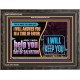 I WILL ANSWER YOU IN A TIME OF FAVOUR  Unique Bible Verse Wooden Frame  GWFAVOUR12143  
