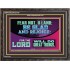 THE LORD WILL DO GREAT THINGS  Custom Inspiration Bible Verse Wooden Frame  GWFAVOUR12147  "45X33"