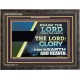 PRAISE THE LORD FROM THE EARTH  Unique Bible Verse Wooden Frame  GWFAVOUR12149  