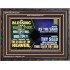 IN BLESSING I WILL BLESS THEE  Unique Bible Verse Wooden Frame  GWFAVOUR12150  "45X33"