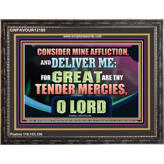 GREAT ARE THY TENDER MERCIES O LORD  Unique Scriptural Picture  GWFAVOUR12180  