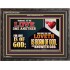 EVERY ONE THAT LOVETH IS BORN OF GOD AND KNOWETH GOD  Unique Power Bible Wooden Frame  GWFAVOUR12420  "45X33"