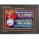 WHO IS LIKE THEE GLORIOUS IN HOLINESS  Unique Scriptural Wooden Frame  GWFAVOUR12587  