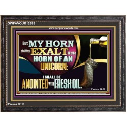 THE HORN OF AN UNICORN  Bible Verses Art Prints  GWFAVOUR12688  "45X33"