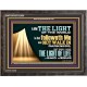 HE THAT FOLLOWETH ME SHALL NOT WALK IN DARKNESS  Modern Christian Wall Décor  GWFAVOUR12956  