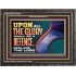 UPON ALL GLORY SHALL BE A DEFENCE  Art & Wall Décor  GWFAVOUR12965  "45X33"