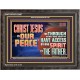 CHRIST JESUS IS OUR PEACE  Christian Paintings Wooden Frame  GWFAVOUR12967  