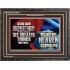 BELIEVEST THOU THOU SHALL SEE GREATER THINGS HEAVEN OPEN  Unique Scriptural Wooden Frame  GWFAVOUR12994  "45X33"