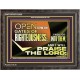 OPEN TO ME THE GATES OF RIGHTEOUSNESS  Children Room Décor  GWFAVOUR13036  