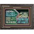ACTUALLY DO WHAT GOD'S TEACHINGS SAY  Righteous Living Christian Wooden Frame  GWFAVOUR13052  "45X33"