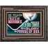 BE FILLED WITH ALL FRUITS OF RIGHTEOUSNESS  Unique Scriptural Picture  GWFAVOUR13058  "45X33"