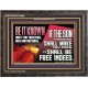 IF THE SON THEREFORE SHALL MAKE YOU FREE  Ultimate Inspirational Wall Art Wooden Frame  GWFAVOUR13066  