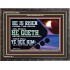 HE IS RISEN FROM THE DEAD  Bible Verse Wooden Frame  GWFAVOUR13093  "45X33"
