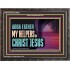 ABBA FATHER MY HELPERS IN CHRIST JESUS  Unique Wall Art Wooden Frame  GWFAVOUR13095  "45X33"