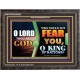 O KING OF NATIONS  Righteous Living Christian Wooden Frame  GWFAVOUR9534  