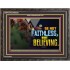 BE NOT FAITHLESS BUT BELIEVING  Ultimate Inspirational Wall Art Wooden Frame  GWFAVOUR9539  "45X33"