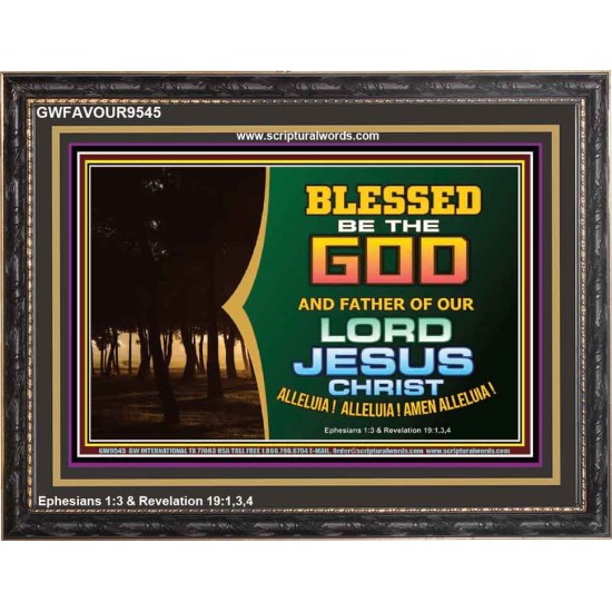 ALLELUIA AMEN ALLELUIA  Church Wooden Frame  GWFAVOUR9545  