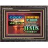 STRENGTHEN MY HANDS THIS DAY O GOD  Ultimate Inspirational Wall Art Wooden Frame  GWFAVOUR9548  "45X33"