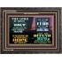 LORD OF HOSTS ONLY HOPE OF SAFETY  Unique Scriptural Wooden Frame  GWFAVOUR9565  "45X33"
