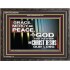 GRACE MERCY AND PEACE UNTO YOU  Bible Verse Wooden Frame  GWFAVOUR9799  "45X33"