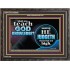 SHALL ANY TEACH GOD KNOWLEDGE?  Large Wooden Frame Scripture Wall Art  GWFAVOUR9898  "45X33"