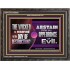 THE WICKED RESERVED FOR DAY OF DESTRUCTION  Wooden Frame Scripture Décor  GWFAVOUR9899  "45X33"
