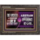 THE WICKED RESERVED FOR DAY OF DESTRUCTION  Wooden Frame Scripture Décor  GWFAVOUR9899  