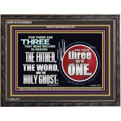 THE THREE THAT BEAR RECORD IN HEAVEN  Modern Wall Art  GWFAVOUR9902  "45X33"