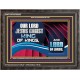 OUR LORD JESUS CHRIST KING OF KINGS, AND LORD OF LORDS.  Encouraging Bible Verse Wooden Frame  GWFAVOUR9953  
