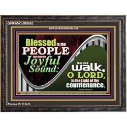 DO YOU KNOW THE JOYFUL SOUND  Sciptural Décor  GWFAVOUR9983  "45X33"