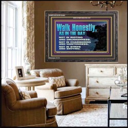 WALK HONESTLY ALL THE TIME  Eternal Power Picture  GWFAVOUR10385  "45X33"