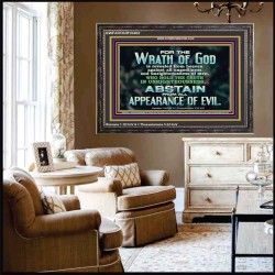 UNGODLINESS AND UNRIGHTEOUSNESS OUTLAW IN ETERNITY  Righteous Living Christian Wooden Frame  GWFAVOUR10402  "45X33"