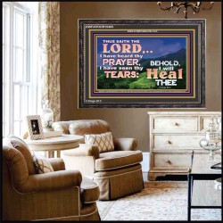 I HAVE SEEN THY TEARS I WILL HEAL THEE  Christian Paintings  GWFAVOUR10465  "45X33"