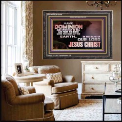 HAVE EVERLASTING DOMINION  Scripture Art Prints  GWFAVOUR10509  "45X33"