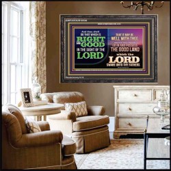 THAT IT MAY BE WELL WITH THEE  Contemporary Christian Wall Art  GWFAVOUR10536  "45X33"