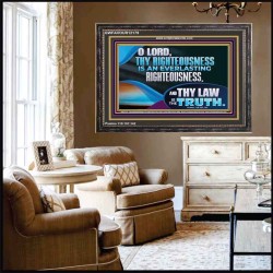 O LORD THY LAW IS THE TRUTH  Ultimate Inspirational Wall Art Picture  GWFAVOUR12179  "45X33"