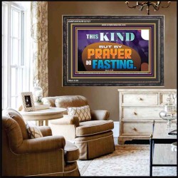 THIS KIND BUT BY PRAYER AND FASTING  Biblical Paintings  GWFAVOUR12727  "45X33"