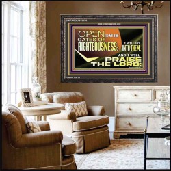 OPEN TO ME THE GATES OF RIGHTEOUSNESS  Children Room Décor  GWFAVOUR13036  "45X33"