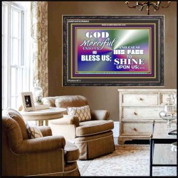 BE MERCIFUL UNTO ME O GOD  Home Art Wooden Frame  GWFAVOUR9602  "45X33"